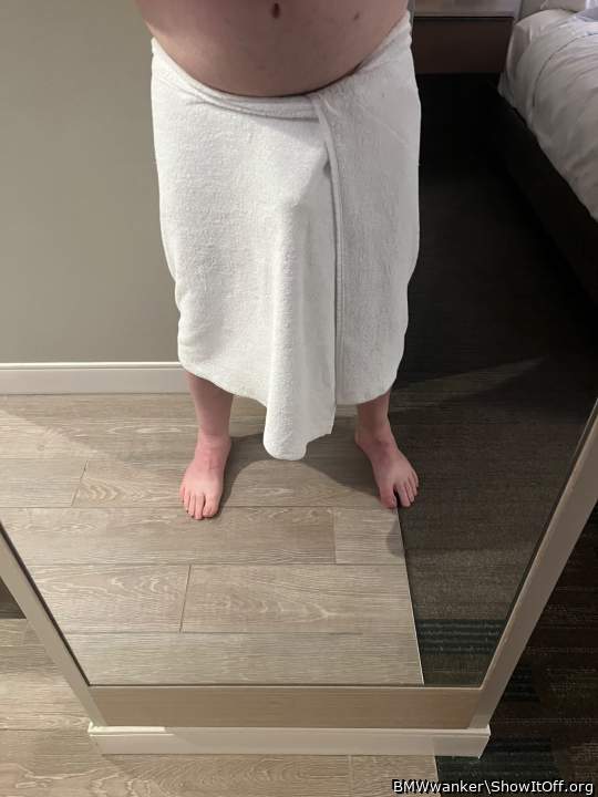 Fresh out of the shower