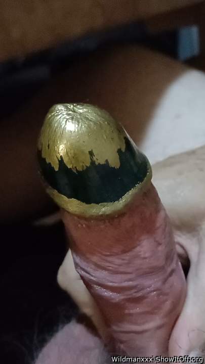 Painted cock