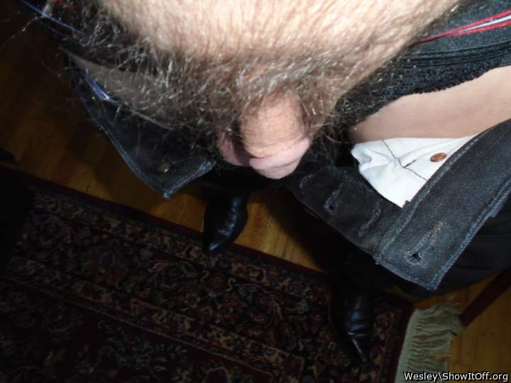 I am trying but I needed to take this pic before I got hard!