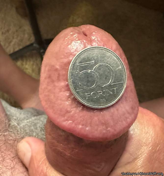 foreign currency can make cock look bigger.