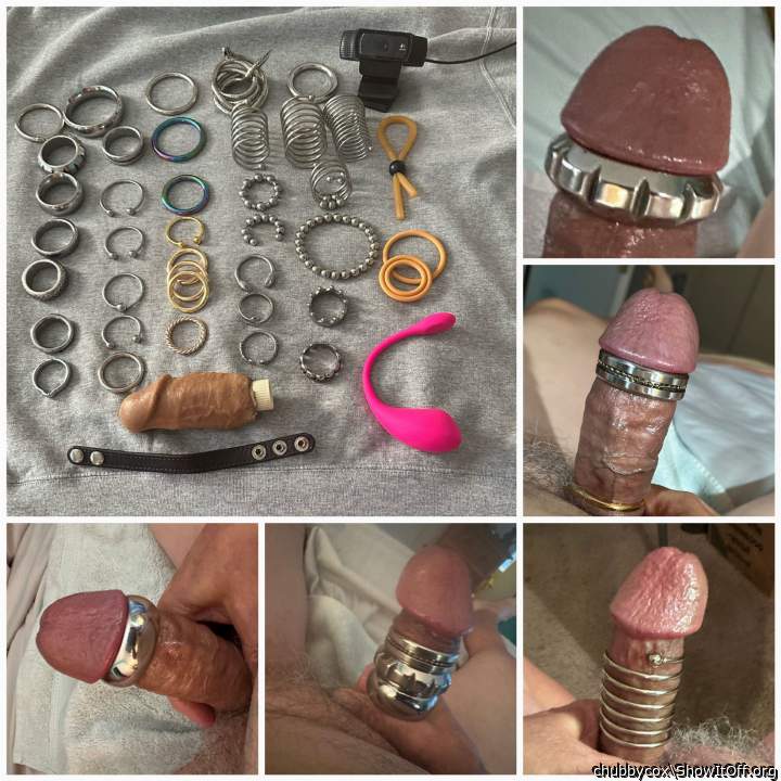 the chubbycox line of penis accessories...lol!