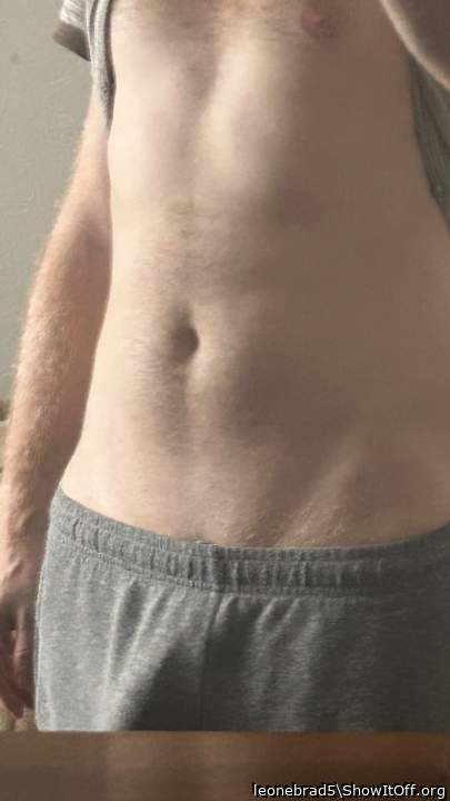 Sexy belly and bulge