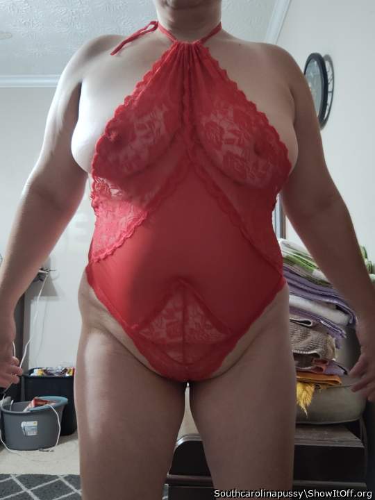 Me in lingerie