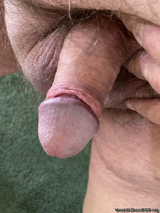The farther you pull back that foreskin the more I drool.