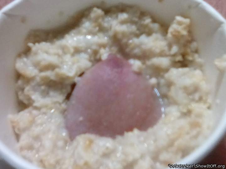 Cock and oats for breakfast
