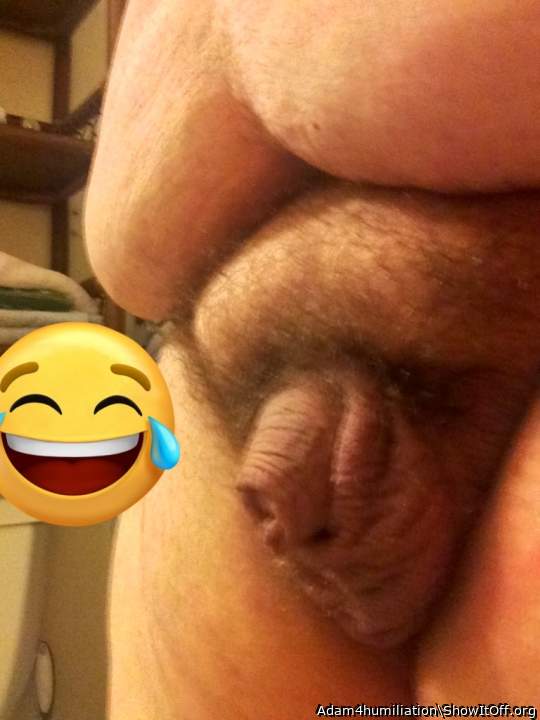 Pathetic excuse for a penis. Feel free to let me know what you think