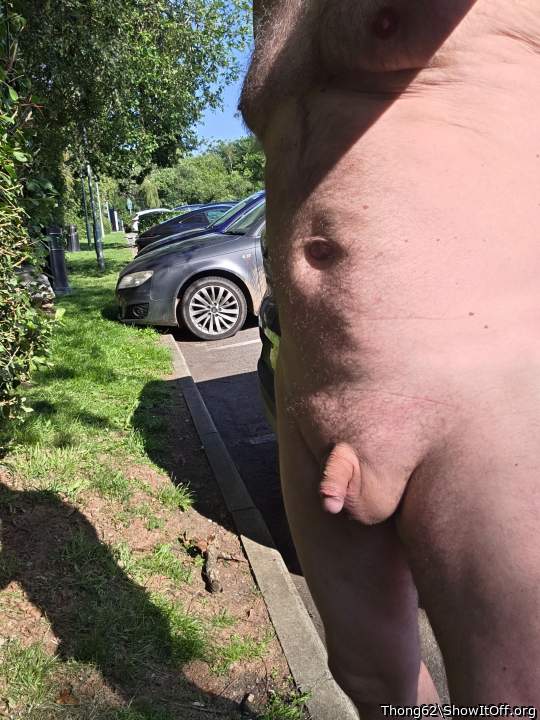 Car park nudity