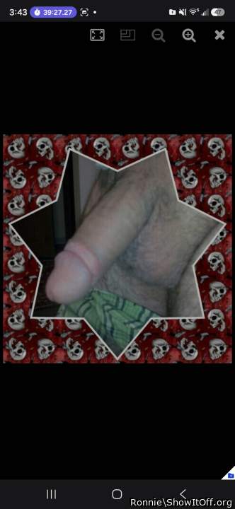 Photo of a schlong from Ronnie
