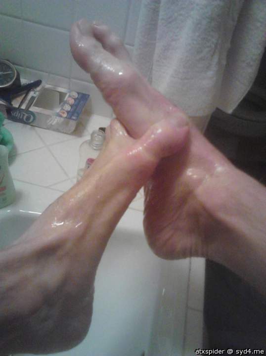 More oily feet