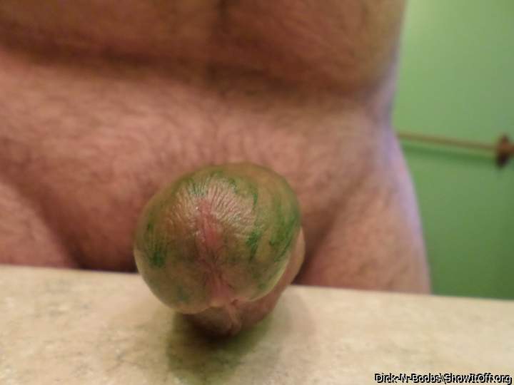 jackmeoffnow big cock head colored green small dick boner - [4-10-2015-4829]