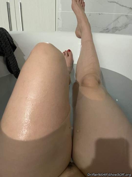 Married friend bath time