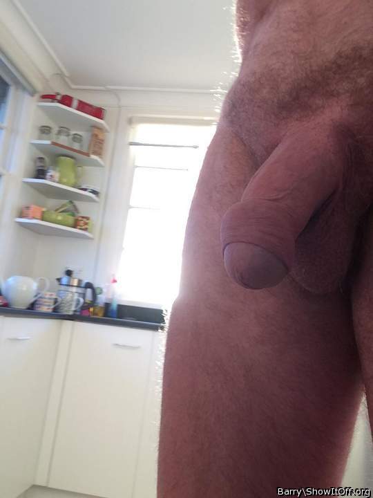 The sun rises before my cock today