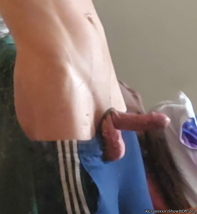 Side View of Cock and Balls