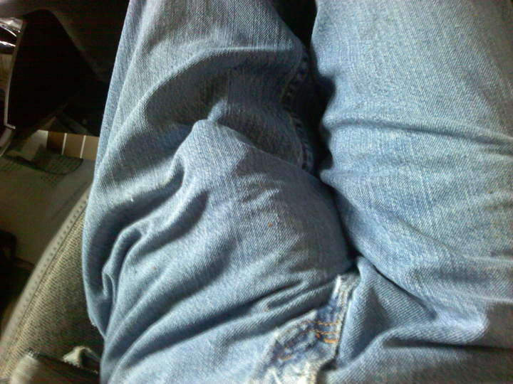 can you see my cock in my jeans?