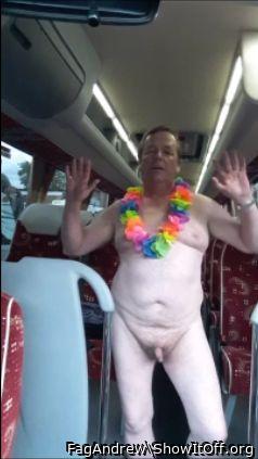 Amndrew the naked bus driver