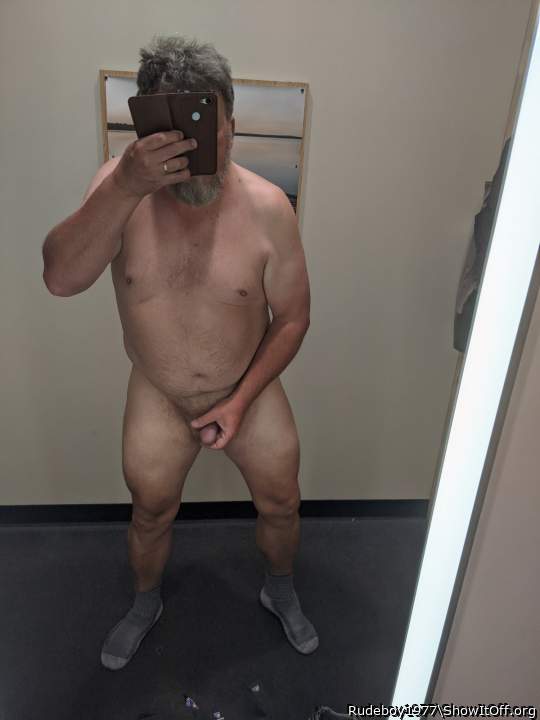 Jerking off in changing room