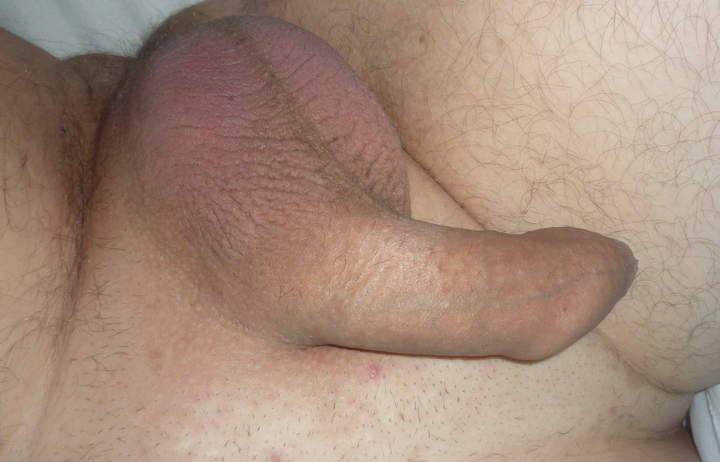 Photo of a boner from nylonlover