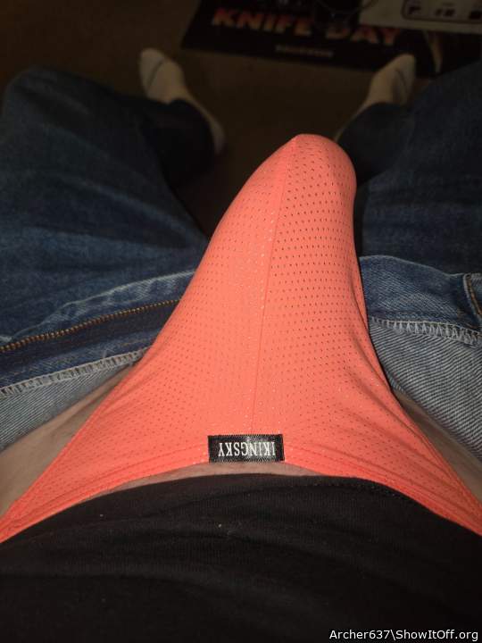 Sexy orange thong