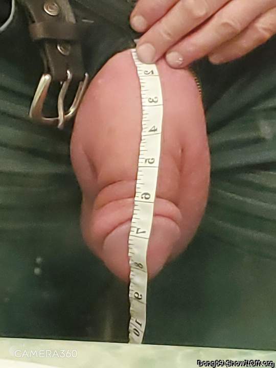 Close up of measurement