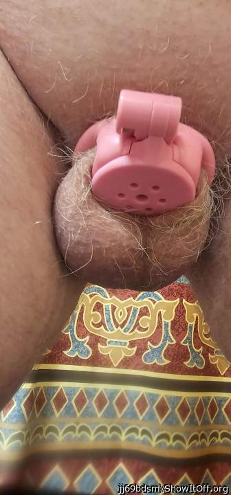 My new chastity device