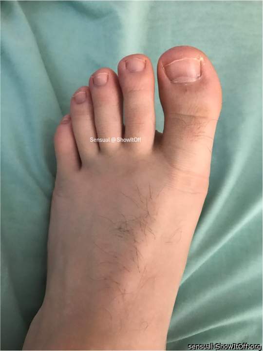 Foot pic, for those that like that :))