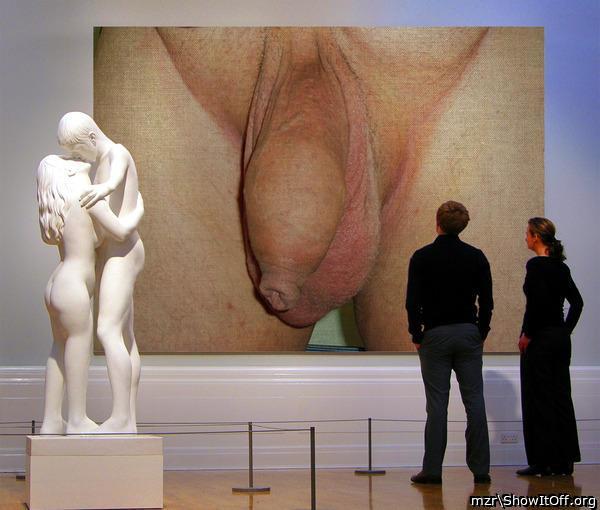 art uncut foreskin dick