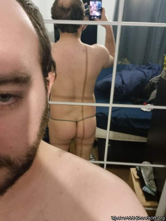 nice bum in g-string  