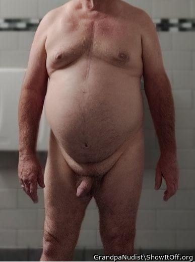 Photo of a love muscle from GrandpaNudist