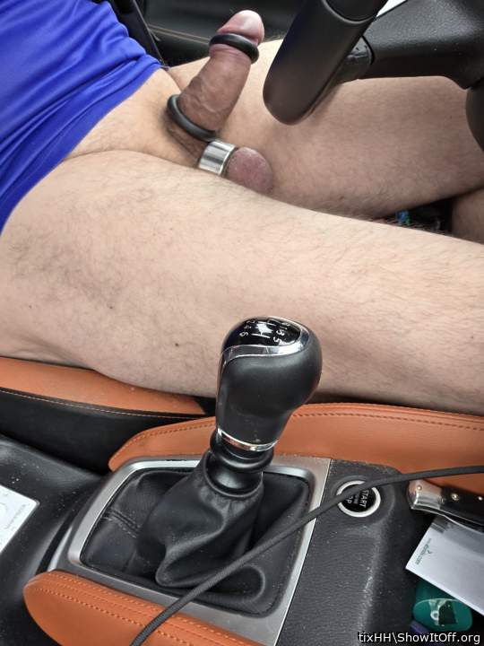 Let's go for a wild nude and pleasurable drive.      