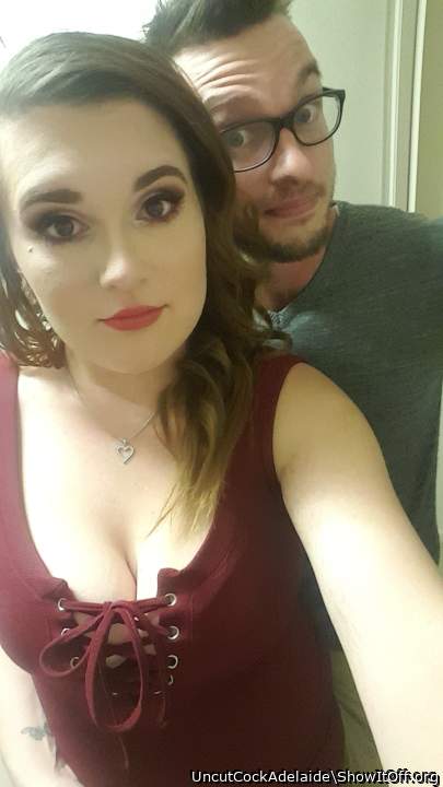Great looking couple! Have you guys ever had a guy join you 