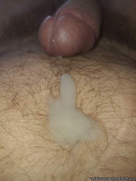 Nice cum puddle closeup !!  