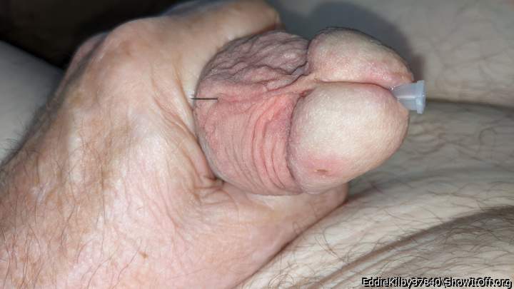 Pierced through the throat