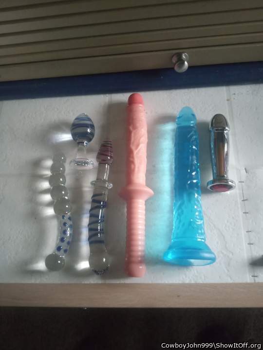 My New sex toy collection
