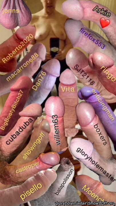 Me and some other cocks from here