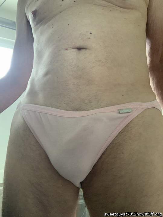 Pink Panty Hard Penis