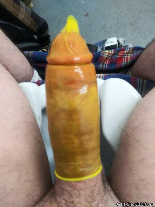 I love your dick in a condom 
