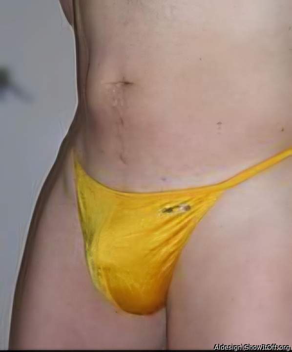 Its a swim thong!!!!