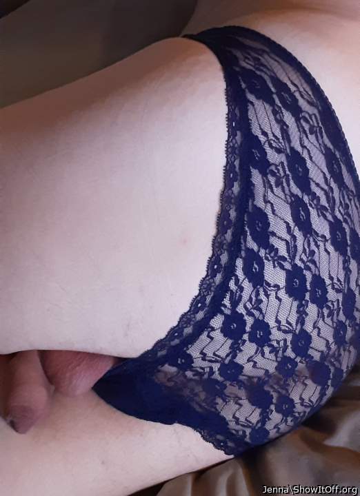 Looking great in the lacey panties!x