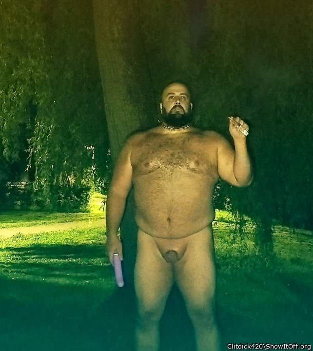 Naked at the park