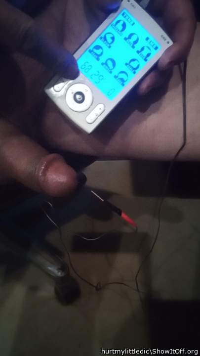 Cock electro-therapy...