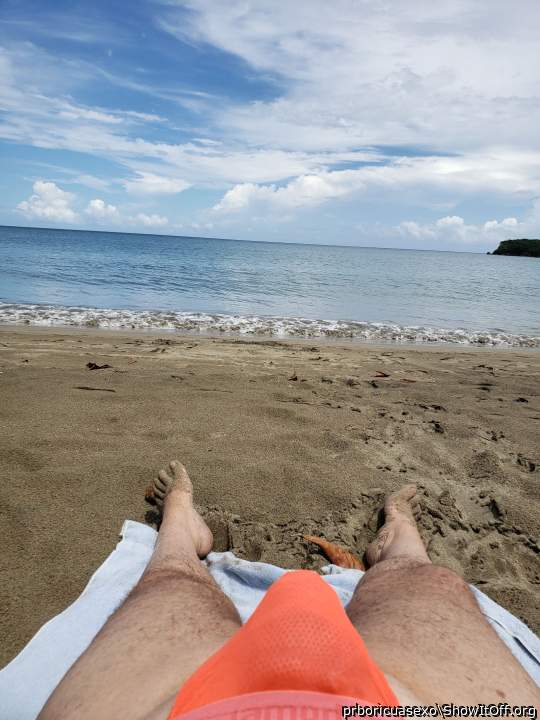 Beach alone