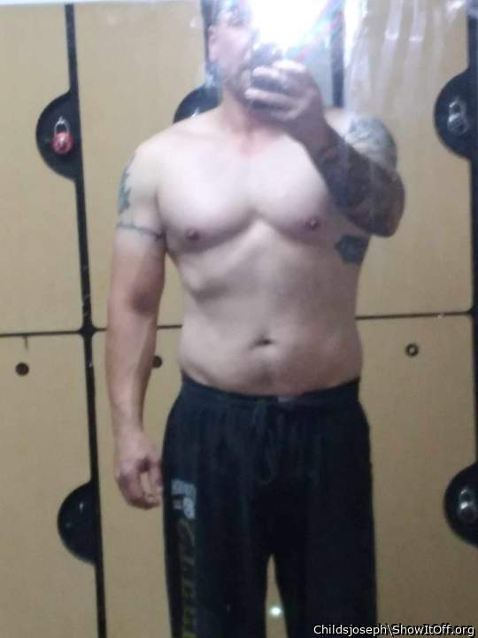 Fit strong body.
