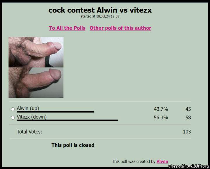 vizezx beat alwin in the dick comparison