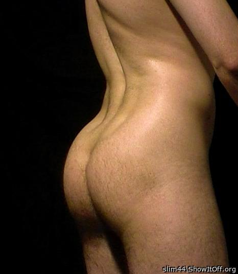Sweaty arched back pose