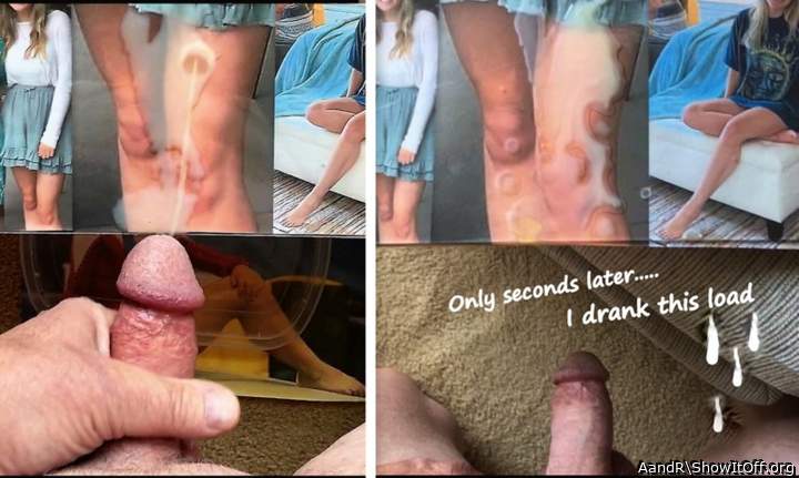 Licked This Load from Morgan's Legs
