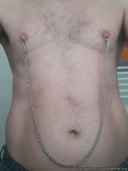 Nipples whit chain