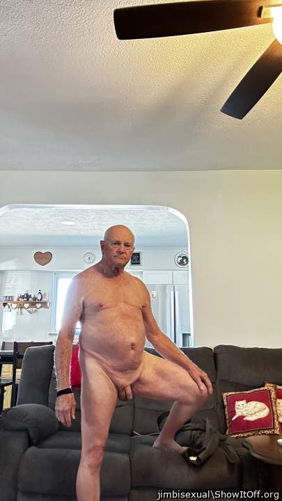 Like you hairless. Your cock and balls look great.