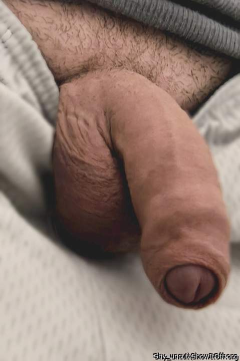 Nice uncut cock