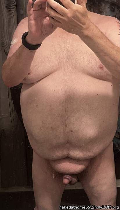 Showered