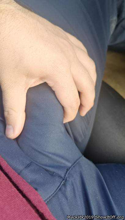 Getting so horny at work.